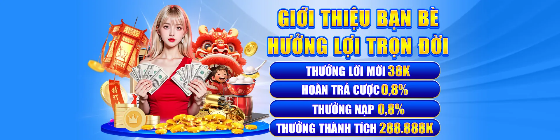 Hình ảnh chính giới thiệu tài nguyên 123B.com và khuyến mãi 100K hấp dẫn